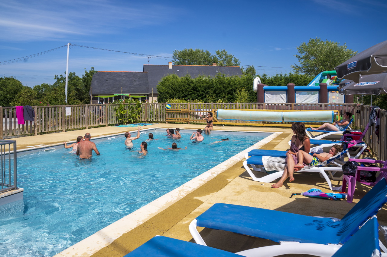 Piscine camping ANCV Maine-et-Loire
